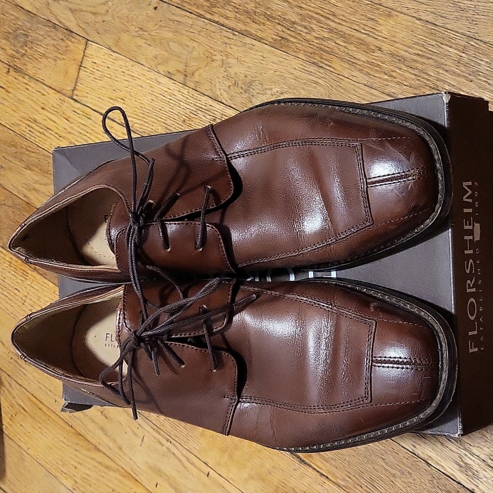 Brown Florshiem Mens Shoes